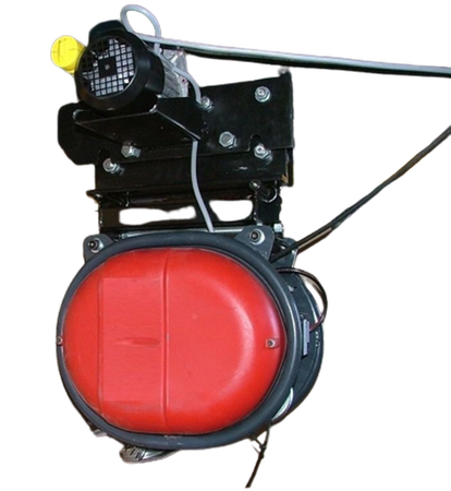 Treton Wyciągarka elektryczna  z ręcznym wózkiem jezdnym na belce IPE200 400V (udźwig: 1000 kg, wysokość podnoszenia: 15m) 28876638
